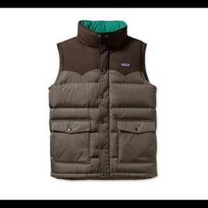 Patagonia Men’s Slingshot Down Vest - Alpha Green.
